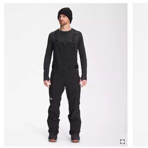 Northface Mens Freedom Bib size medium, black snow pants